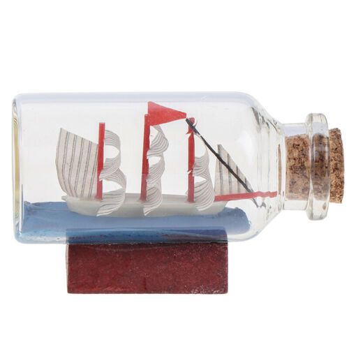 6*2.7CM Dollhouse Glass Drift Bottle Miniature House Decor Kids Toy-@- - Picture 1 of 8