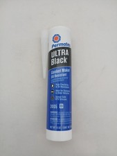 Permatex 24105 Ultra Black Oil-Resistant Engine Gasket Maker Rtv Silicone 13 oz
