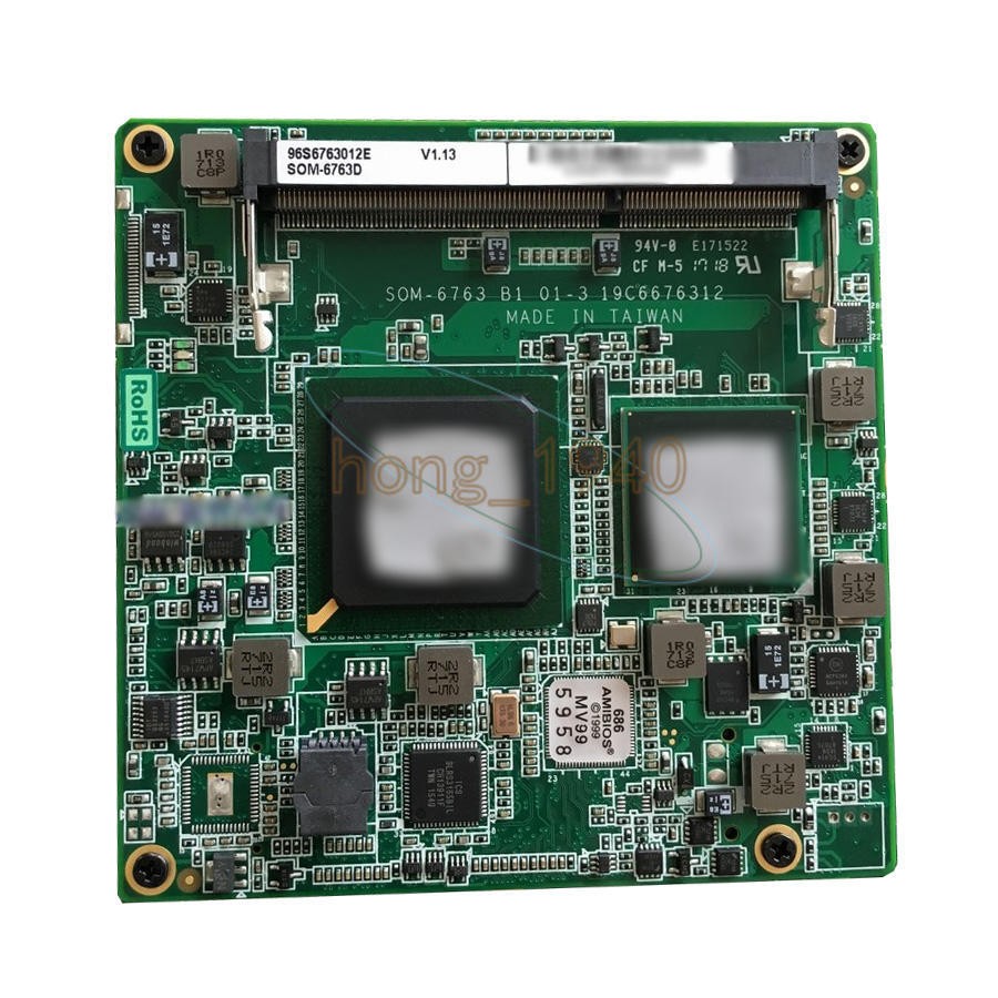 1PC Advantech SOM-6763 B1 19C6676312 SOM-6763D Motherboard Used