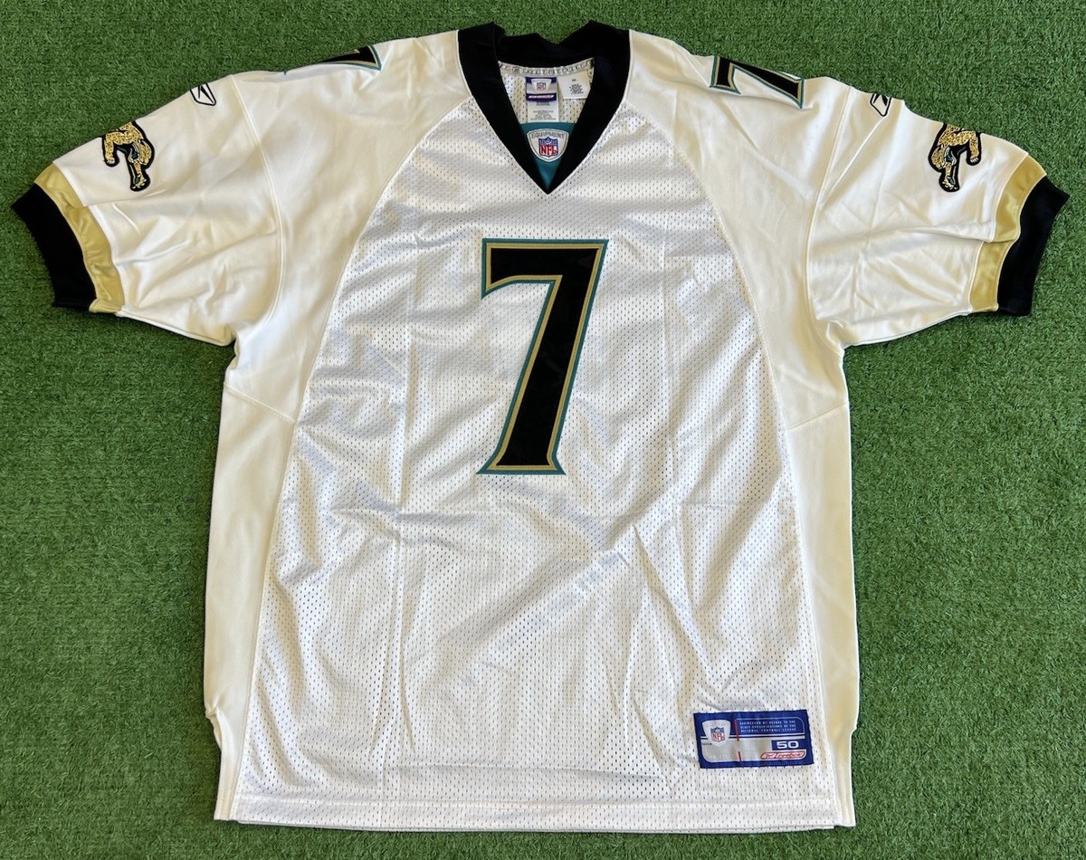 Jacksonville Jaguars NFL Jersey Byron Leftwich Reebok Size 50