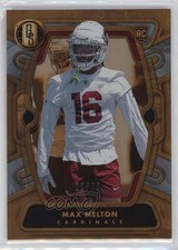 2024 Panini Gold Standard Rookies Platinum 28/75 Max Melton #136 1co7