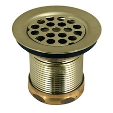 Grid Basket Style Bar Sink Strainer, Polished Brass, D2181-01