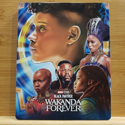 BLACK PANTHER WAKANDA FOREVER 4K ULTRA HD UHD BLU-RAY STEELBOOK