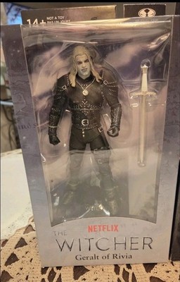 McFarlane Netflix THE WITCHER Geralt Of Rivia 7  Witcher Mode Action Figure. NEW