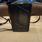 Rare Sony Walkman Wm-11d Stereo Cassette Player Turns On Parts or Repair