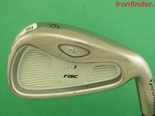 Taylormade Rac Os/2 TaylorMade rac OS OS2 Single 6 Iron Steel Shaft Stiff Flex Mens Right ...