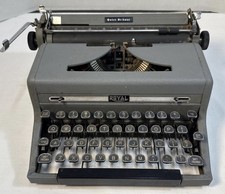 Vintage Royal Quiet Deluxe portable typewriter MCM Needs Cleaning And Oil thumbnail