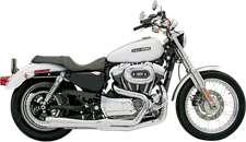 Bassani Road Rage 2-Into-1 Short Upswept Megaphone Exhaust System 14112J