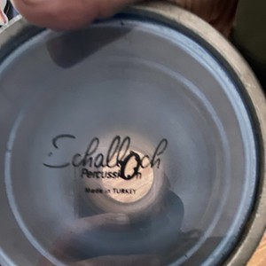 Schalloch Metal Darbuka Drum Made in Turkey Analog Percussion