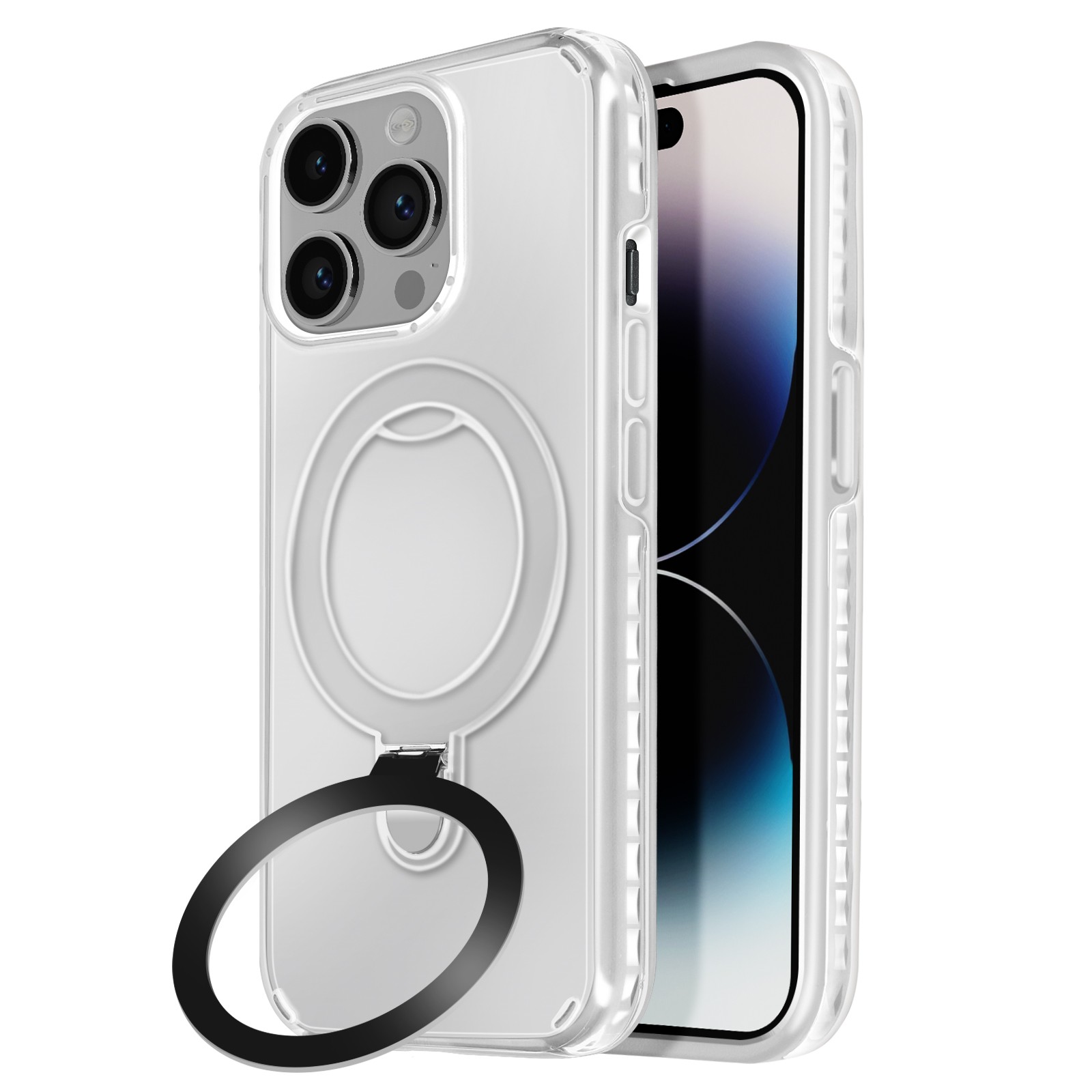 Coque Antichoc iPhone 14 Pro Max Blindée et Béquille de Vision
