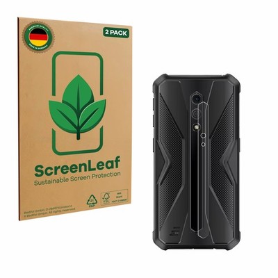 2x ScreenLeaf Displayschutzfolie für Ulefone Armor X12 Pro (NUR Kameraschutz) 