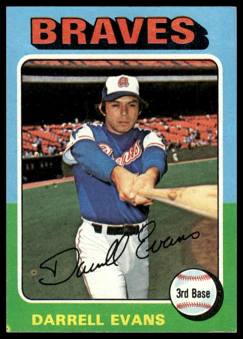 1975 Topps #475 Darrell Evans
