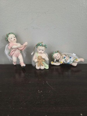Hamilton Collection Little Messenger Ornaments-Skater, Lights & Gingerbread Man
