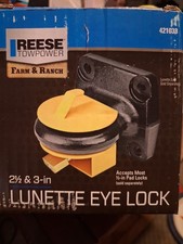 Reese Towpower 4210 Lunette Eye Lock Pintle Lock 2.5 And 3 New In Box Reese Towpower 4210 Lunette Eye Lock Pintle Lock 2.5 And 3 New In Box