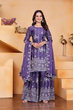 Festival Wear Heavy Faux Georgette Salwar Kameez With Dupatta For Women  Girls