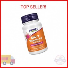 NOW Foods Supplements, MK-7 Vitamin K-2 100 mcg, Cardiovascular Support , Suppor