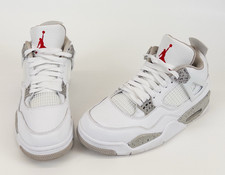 Air Jordan 4 Retro White Oreo Men's Shoes Size 8.5
