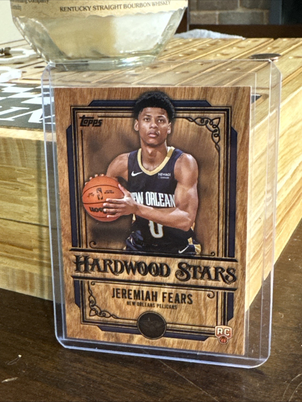 2025-26 Topps Jeremiah Fears HS-17 Hardwood Stars Rookie Case Hit SSP Pelicans