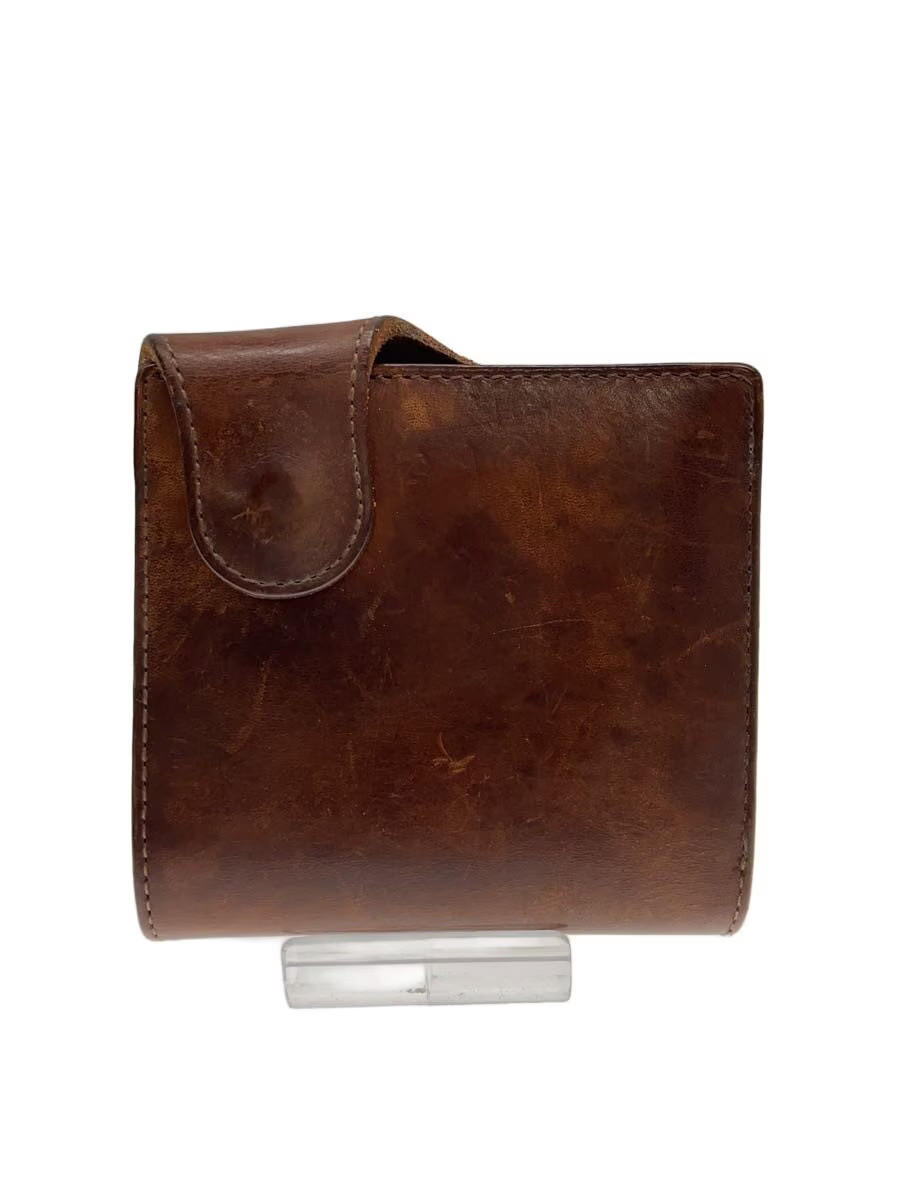 PORTER Bi-fold Wallet Leather BRW Plain Men's