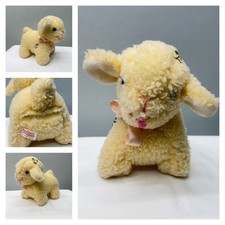 Vintage Bantam Stuffed Musical Lamb Wind up plays Mary Had a Little Lamb 8 x 9