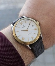 Omega Seamaster Date Calassic 750 oro acciaio Cal Eta 2824-2 del 1991