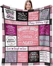 Birthday Gifts for Women Girls Her Friendship, 60X50, Pink-birthday Women1