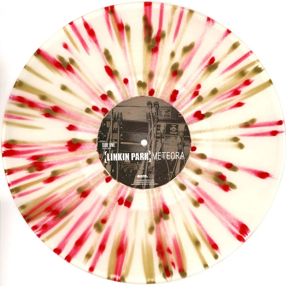 Linkin Park - Meteora Translucent Gold And Red Splatter  (2003 - US - Reissue) - Bild 3 von 3