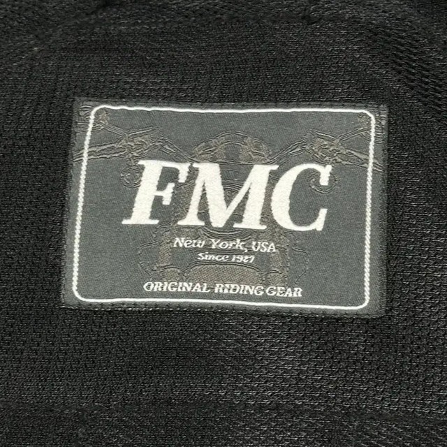 FMC Harley Davidson Custom Patch Leather Vest Size L