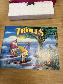 Trolls On Treasure Island (Nintendo NES) Complete CIB No Troll