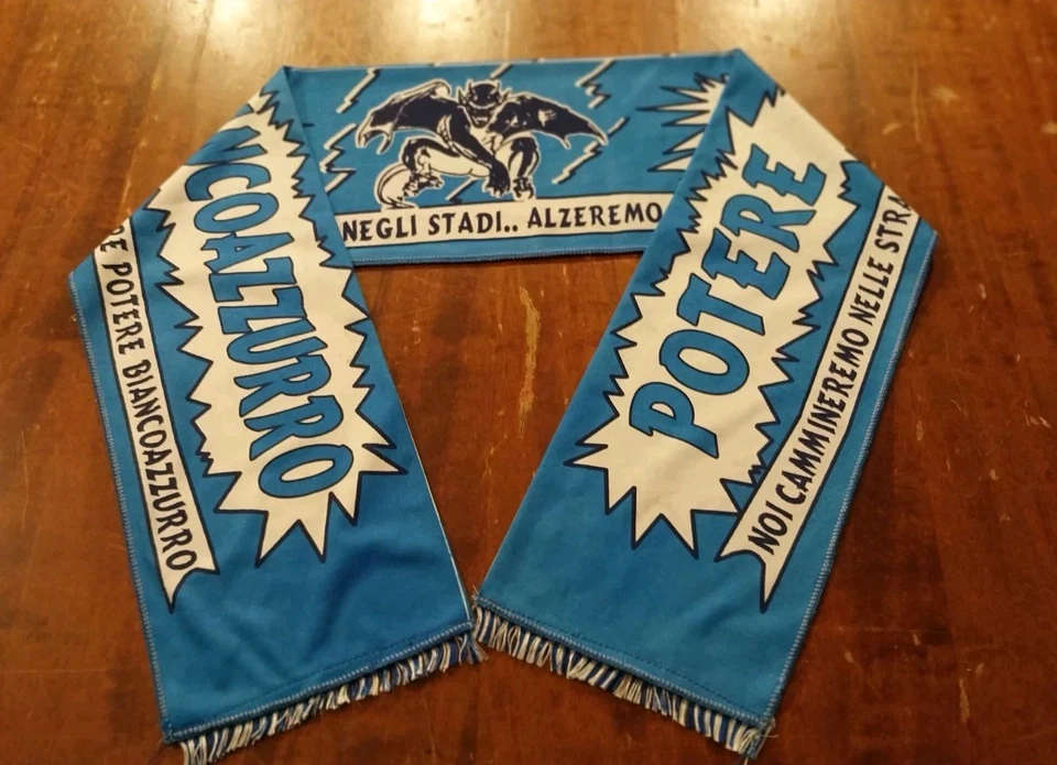 Sciarpa Ultras Napoli, Lazio, Spal, Prato, Savona, Empoli, Como, Brescia. - Immagine 3 di 3
