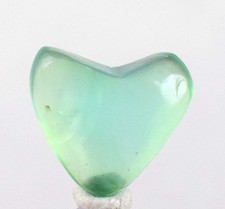 2.5cts GEM BLUE OPAL seascape peru tumbled pendant caribean turquoise color b764