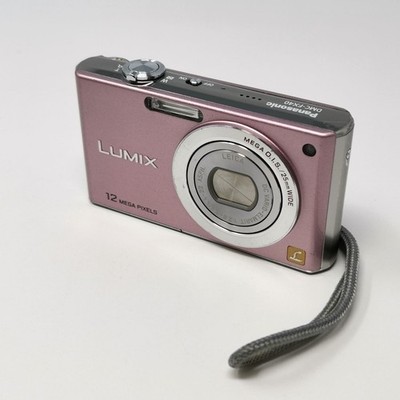 LUMIX FX40 12メガピクセル コンパクトデジタルカメラ　ピンク PANASONIC LUMIX Function Confirmed Pink Digital Camera DMC FX40