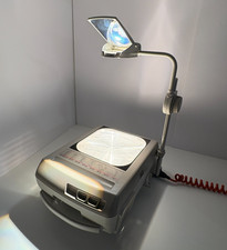 Apollo Concept 2210 Folding Overhead Projector Tan with Bulb Tested Working