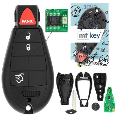 Funk Schlüssel 434MHZ für CHRYSLER TOWN & COUNTRY 08-13 VOYAGER AB 04 Smartkey
