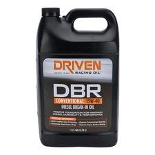DRIVEN RACING OIL DBR Break In Oil Diesel 15w40 1 Gallon- 05308