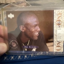 Upper Deck 1995 Michael Jordan Chicago White Sox One on One The Future Card #10