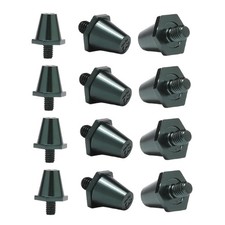 12 Stück Fußballschuh-Spikes, Ersatz-Stollen für Indoor- und