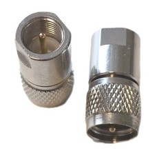 FME-Stecker auf Mini-UHF Stecker gerade / HF- Adapter