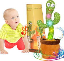 Talking Cactus Toy, Interactive Toys Dancing Cactus Toy Mimicking Repeating What