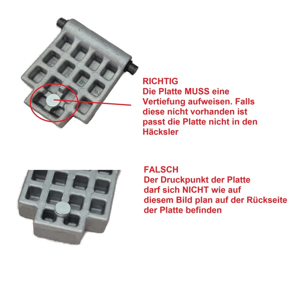 EINHELL  Gegenplatte & Walze für   BG-RS 2540/1 CB   -  Gartenhäcksler  Häcksler - Bild 3 von 4