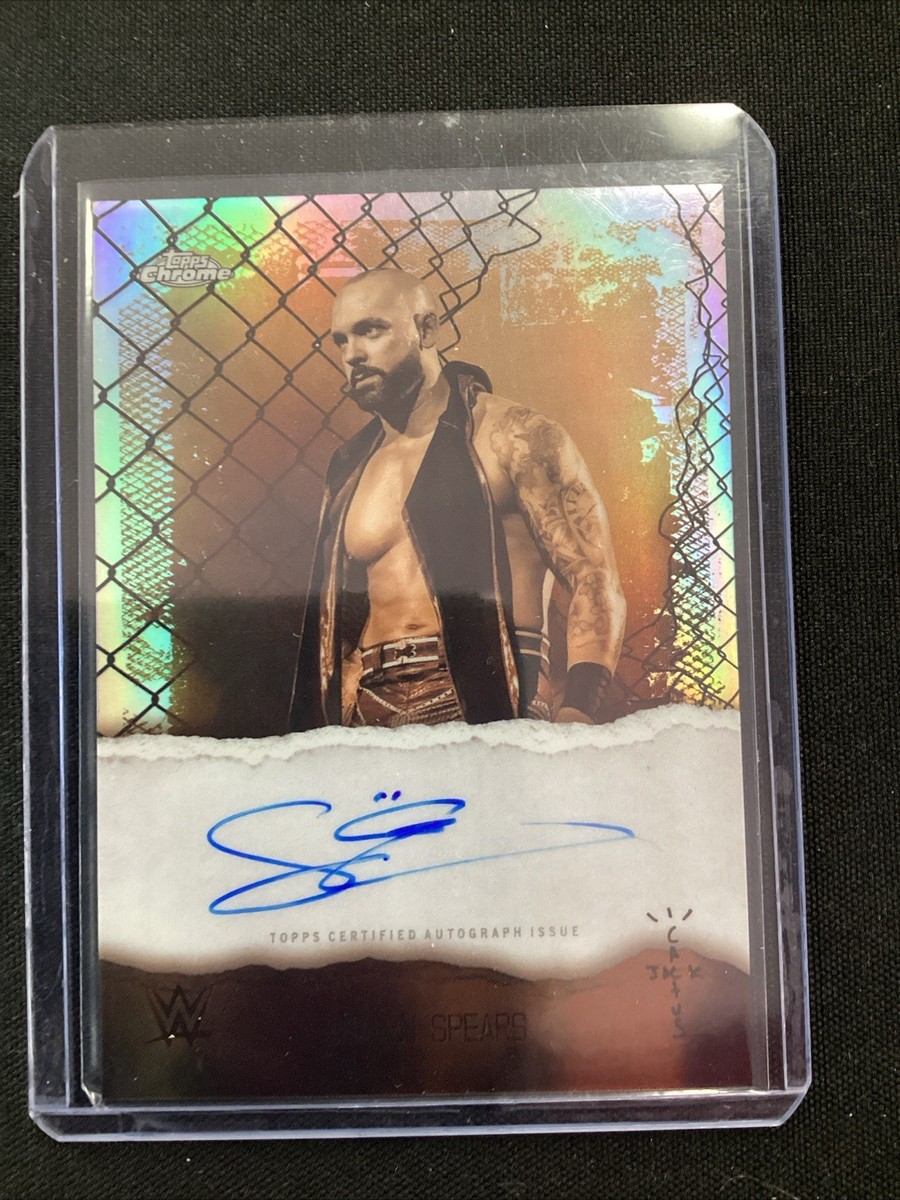 2025 Topps Chrome WWE Cactus Jack Shawn Spears Astro Knights