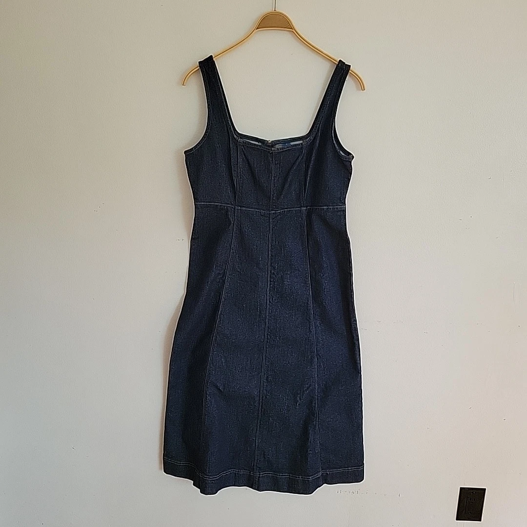 Old Navy Denim Solid Sleeveless Dresses for Women for sale | eBay