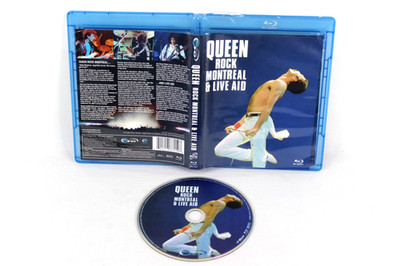 Queen Rock Montreal & Live Aid Concert Blu-Ray with Insert