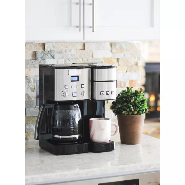Cuisinart Coffee Center 12 Cup Coffeemaker and SingleServe Brewer SS15P1 eBay