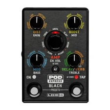 Line 6 POD Express Black Guitar Multi-Effects Processor