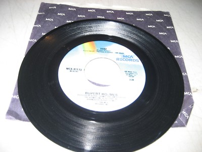 RUPERT HOMES HIM / GET OUTTA YOURSELF 45 EX MCA-41173 1980