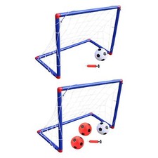 Soccer Goals Set for Kids Foldable Football Net for Backyard Children Small