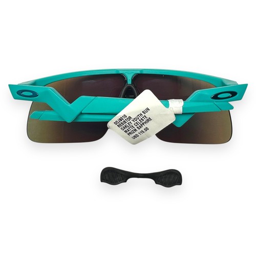 Oakley Youth Fit Sunglasses OJ9010-1923 Resistor XS Teal Prizm Blue Kids Size - Picture 5 of 11