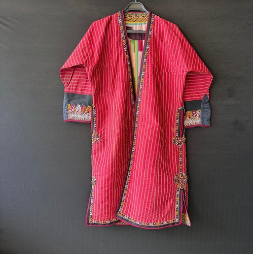 Traditional Turkmen Capan - Coat, Turkmen Silk Embroidered Kaftan, jacket - 第 1/10 張圖片