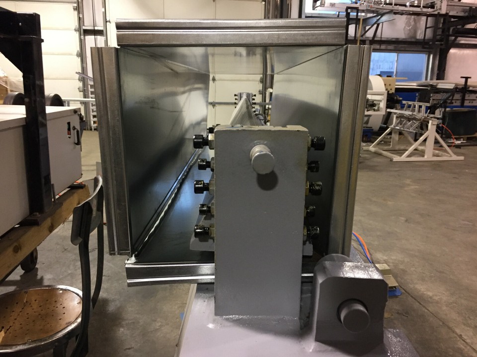 tdf tdc brake, pneumatic hvac folder, square duct maker, duct folding ...